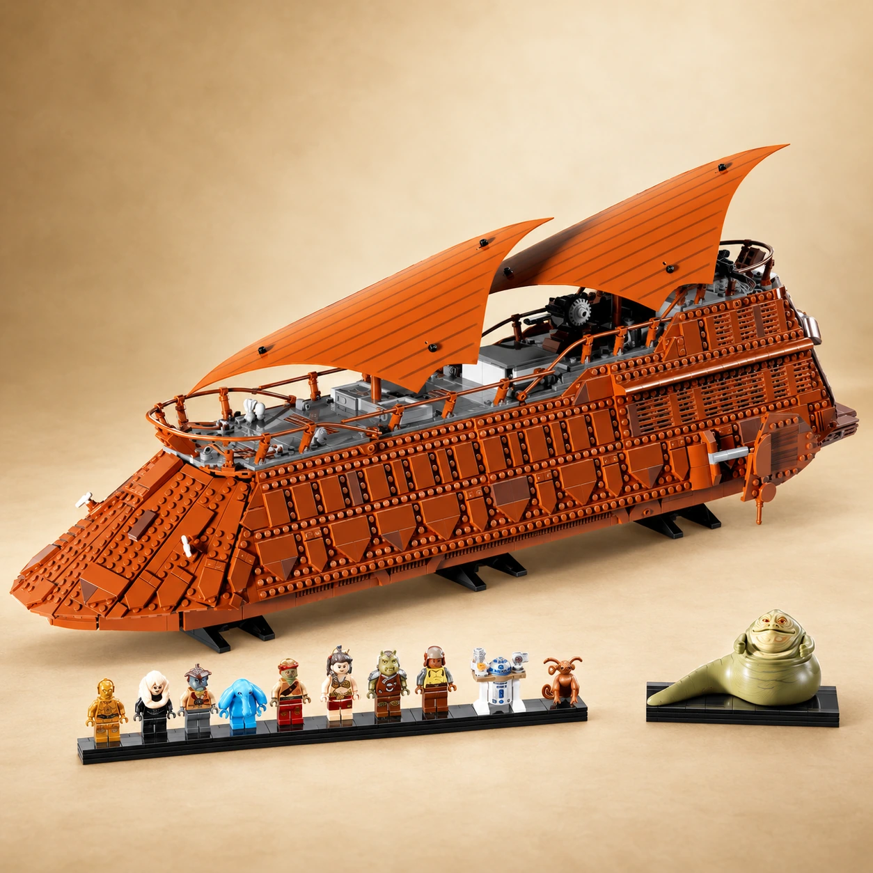 LEGO Jabbas Segelbarke 75397 Displaymodell