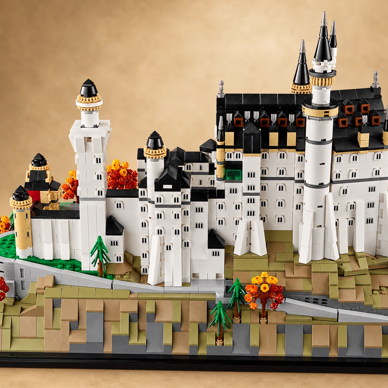 LEGO Schloss Neuschwanstein Rückseite