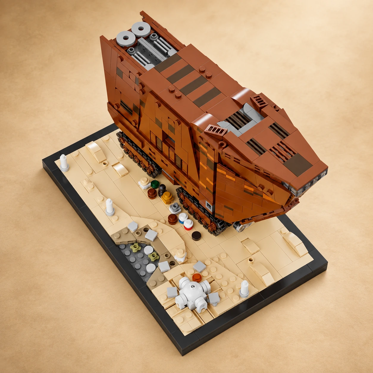 Modbrix Wüstentransporter Draufsicht