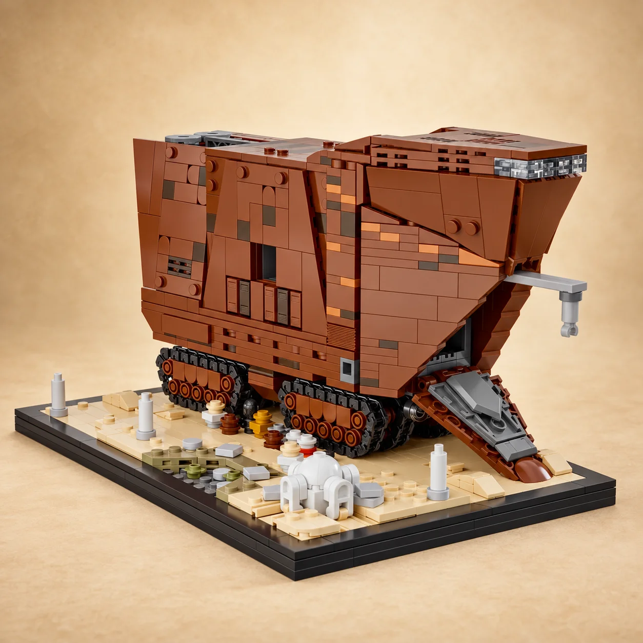 Modbrix Wüstentransporter mit geöffneter Rampe
