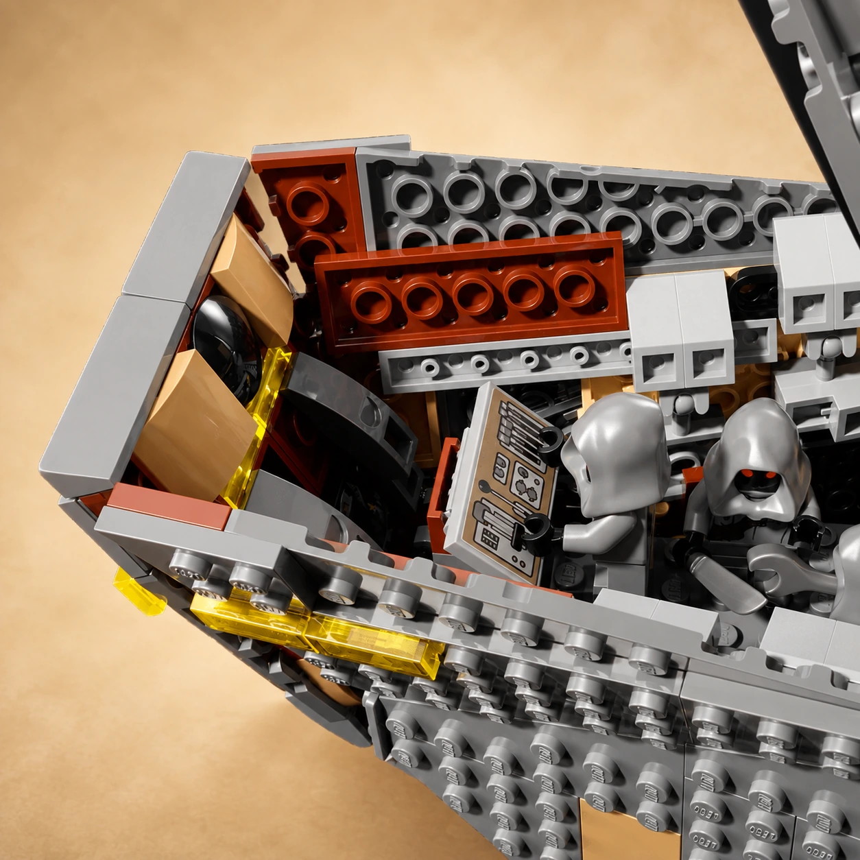 LEGO Sandcrawler Cockpit Innenraum